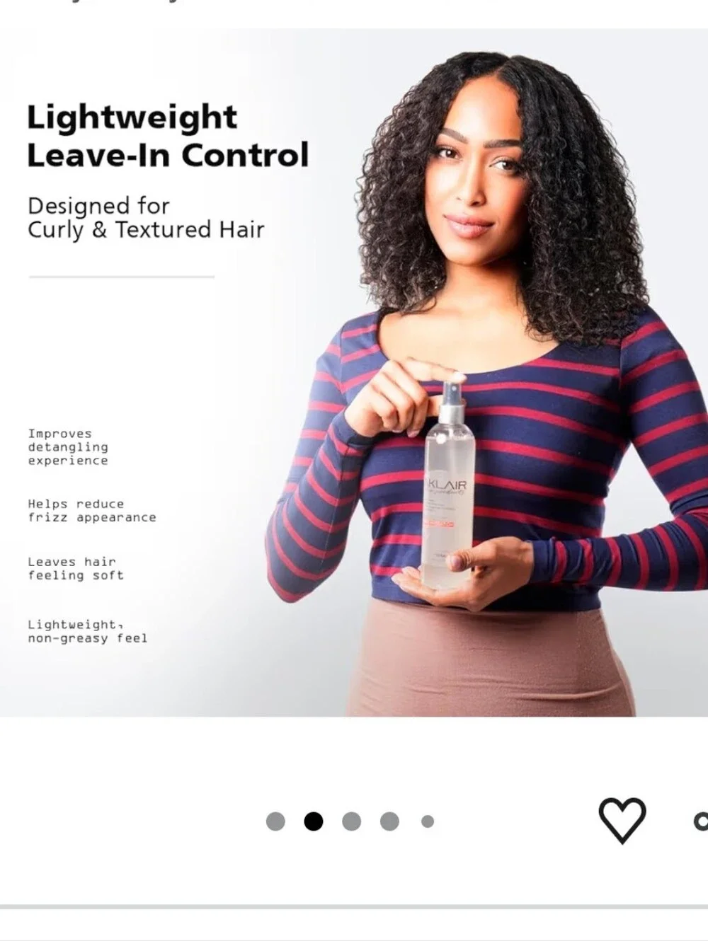 Primer Hydration Repair Leave-In Curl Cream for Curly Hair 12oz – Anti Frizz